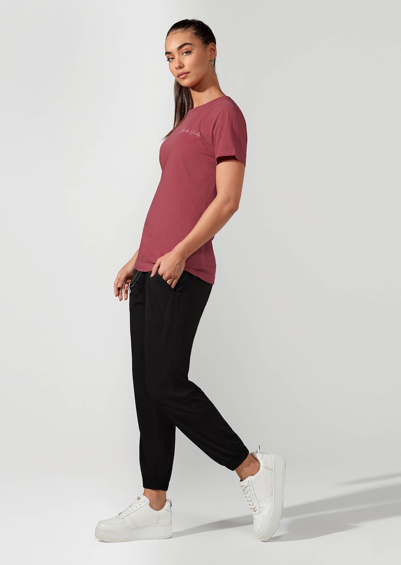 Lorna Jane Barre Ankle Biter Active Pant - Black