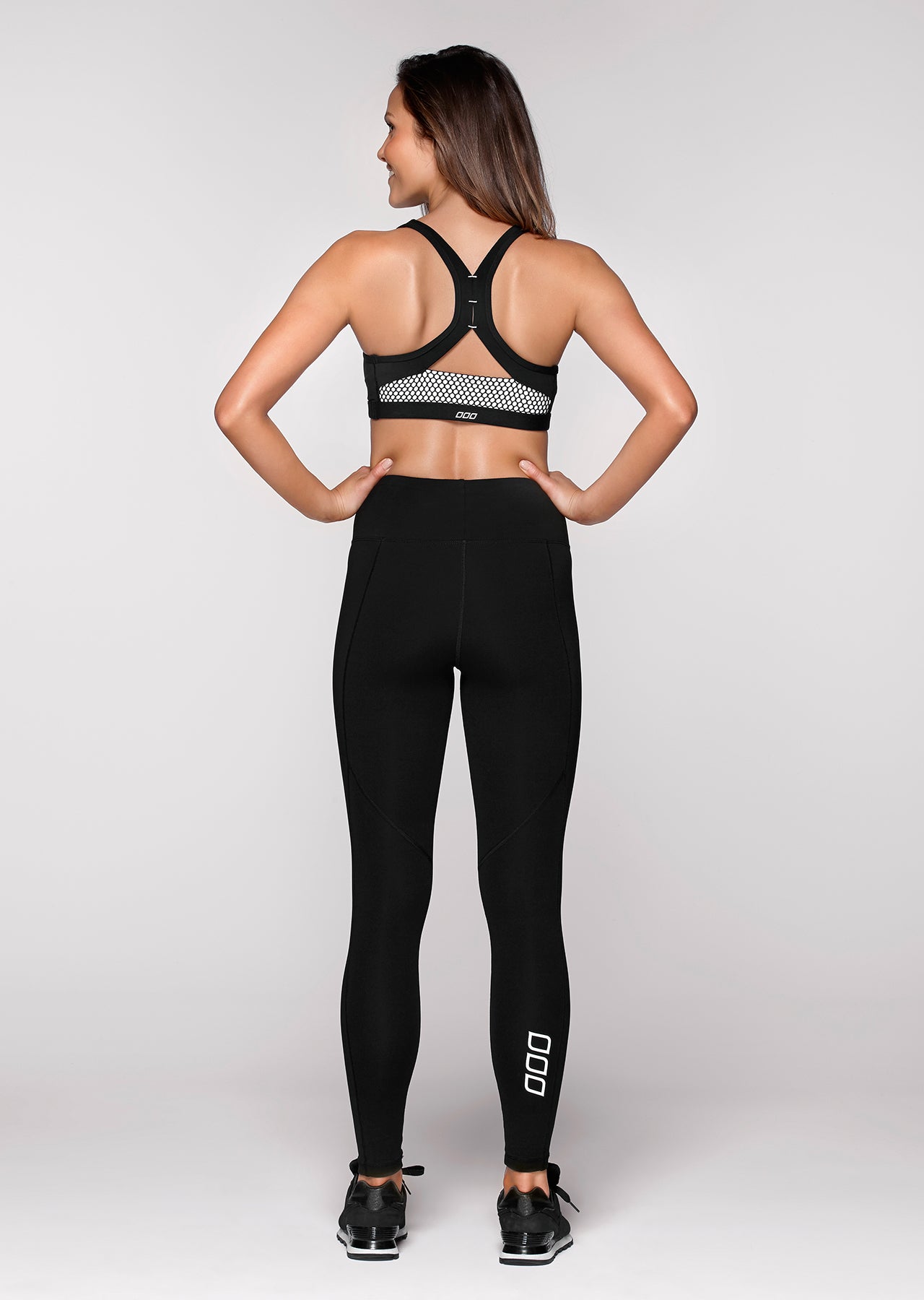 Lorna Jane Beetle Juice Sports Bra - Black