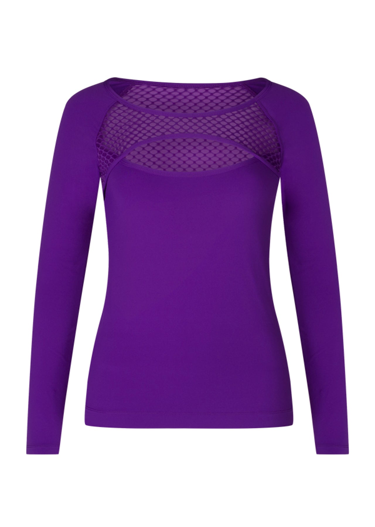 Lorna Jane Bliss L/Slv Excel Top - Blackberry