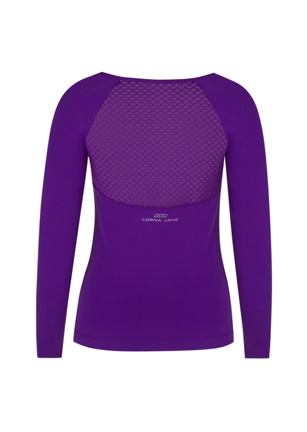 Lorna Jane Bliss L/Slv Excel Top - Blackberry