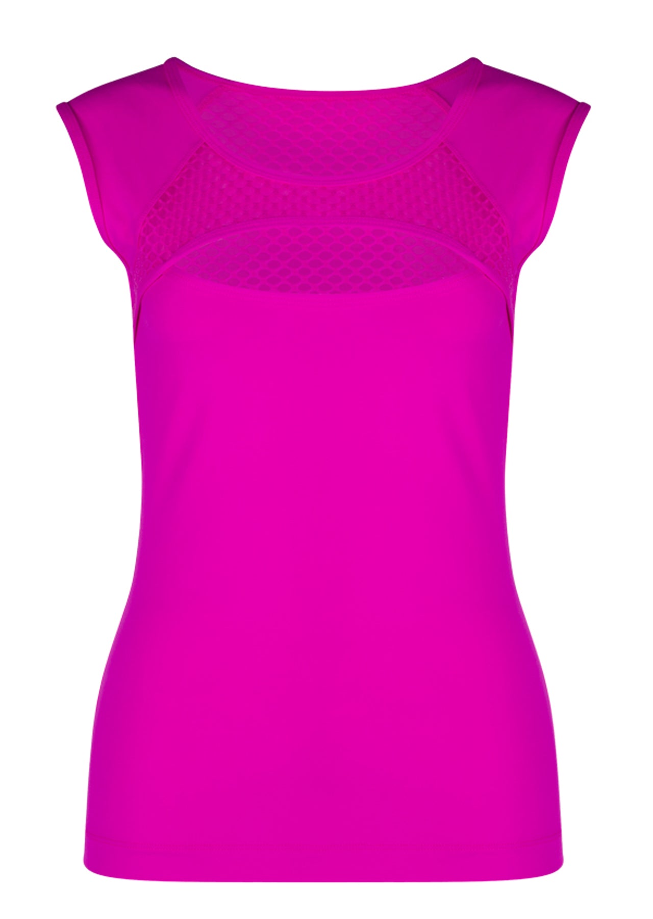 Lorna Jane Bliss S/Slv Excel Top - Electric Pink