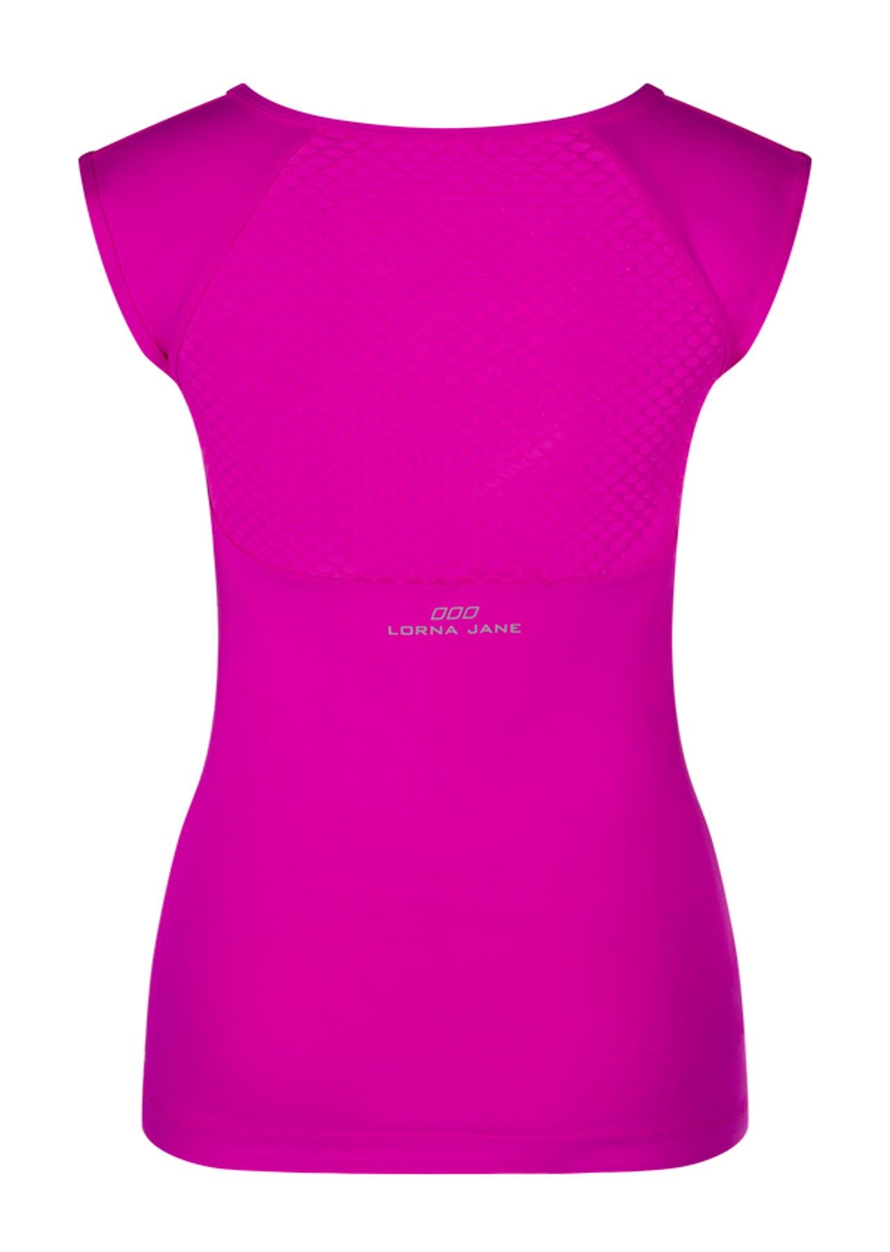 Lorna Jane Bliss S/Slv Excel Top - Electric Pink