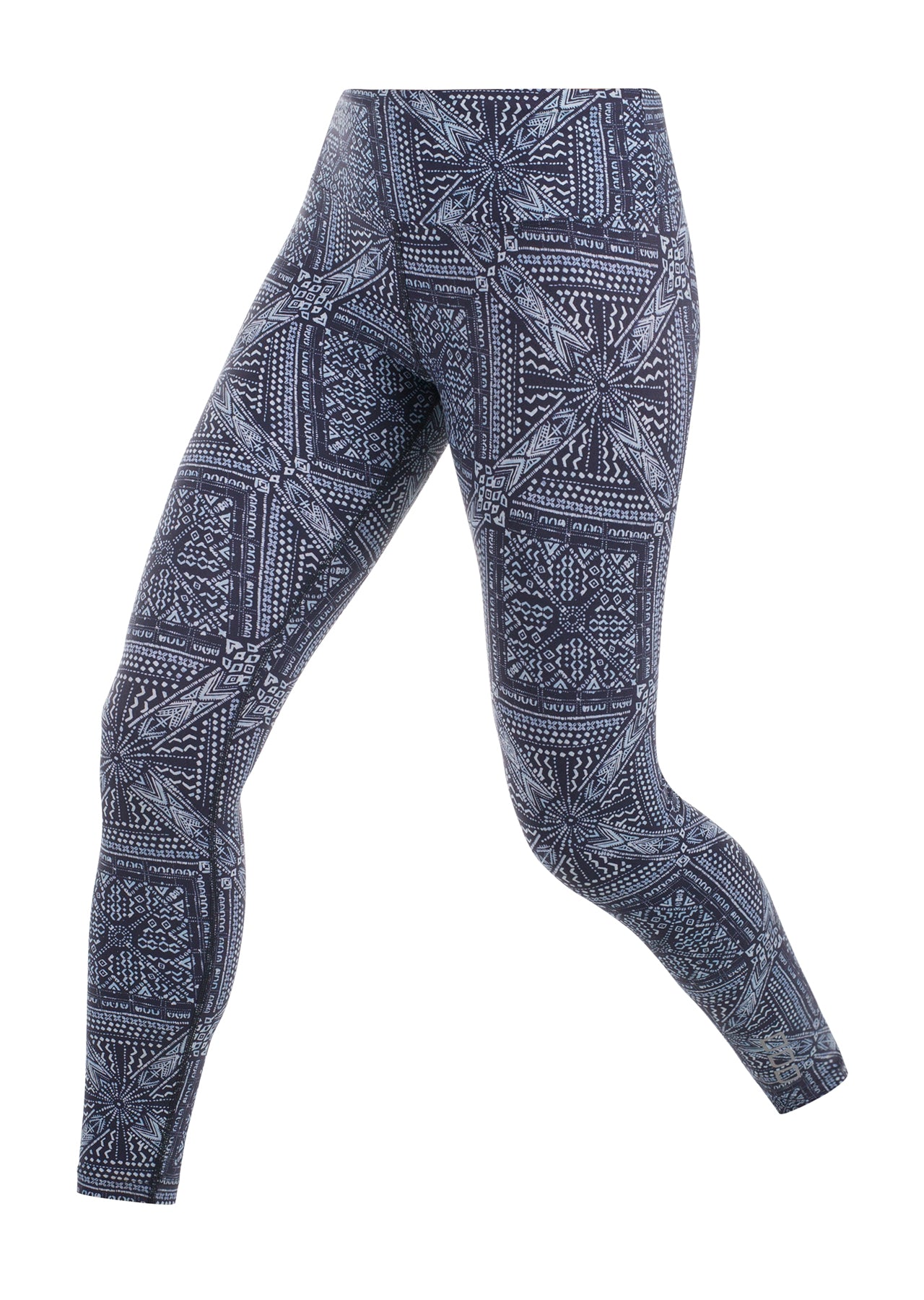 Lorna Jane Bohemian Babe F/L Core Tight - Navy Print