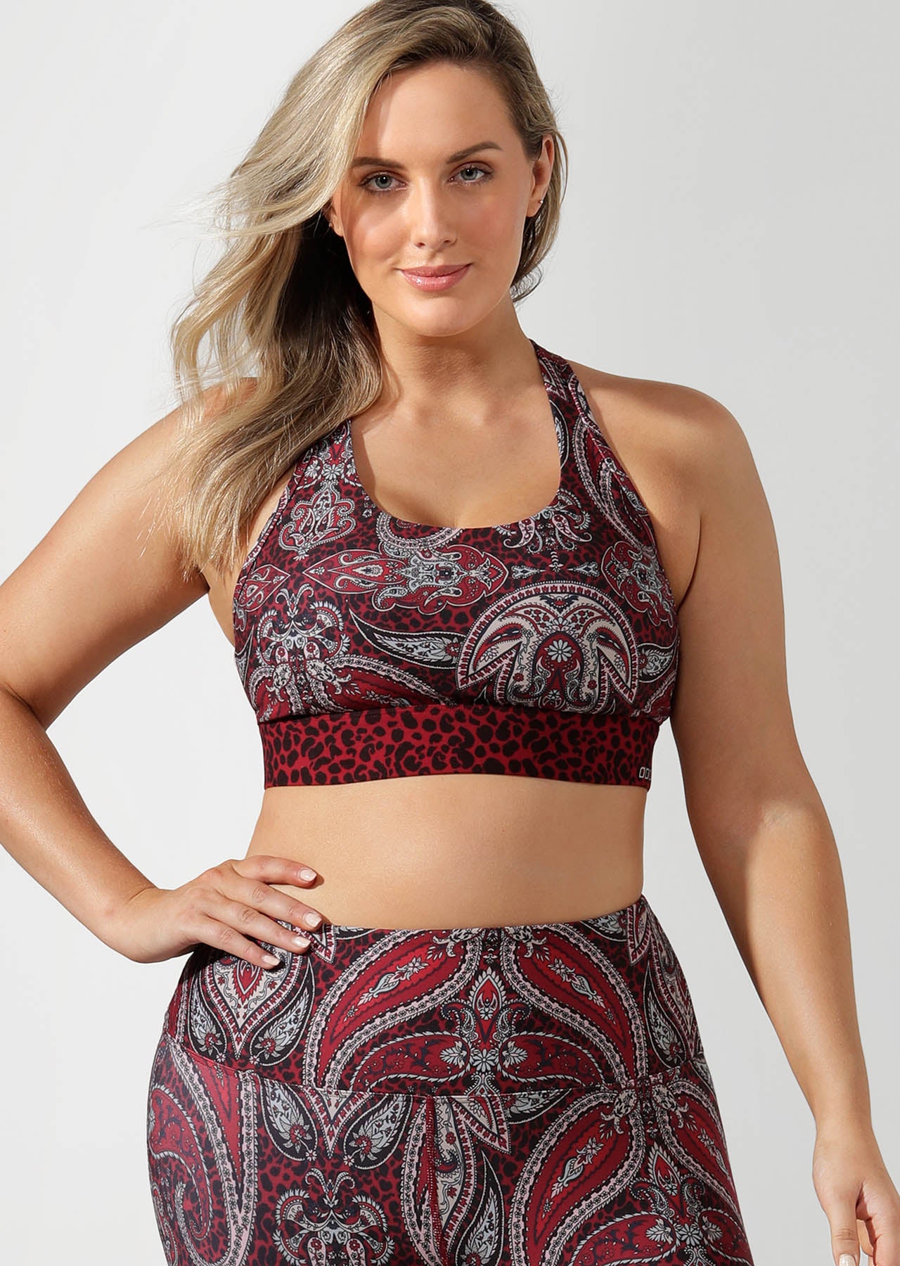 Lorna Jane Bohemian Cardio Sports Bra - Bohemian Print