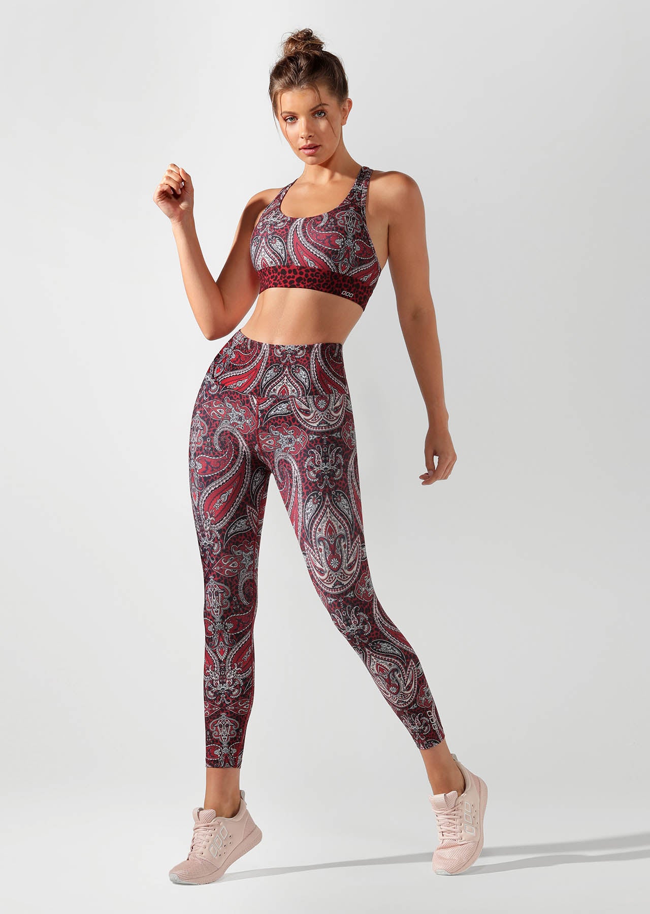 Lorna Jane Bohemian Cardio Sports Bra - Bohemian Print