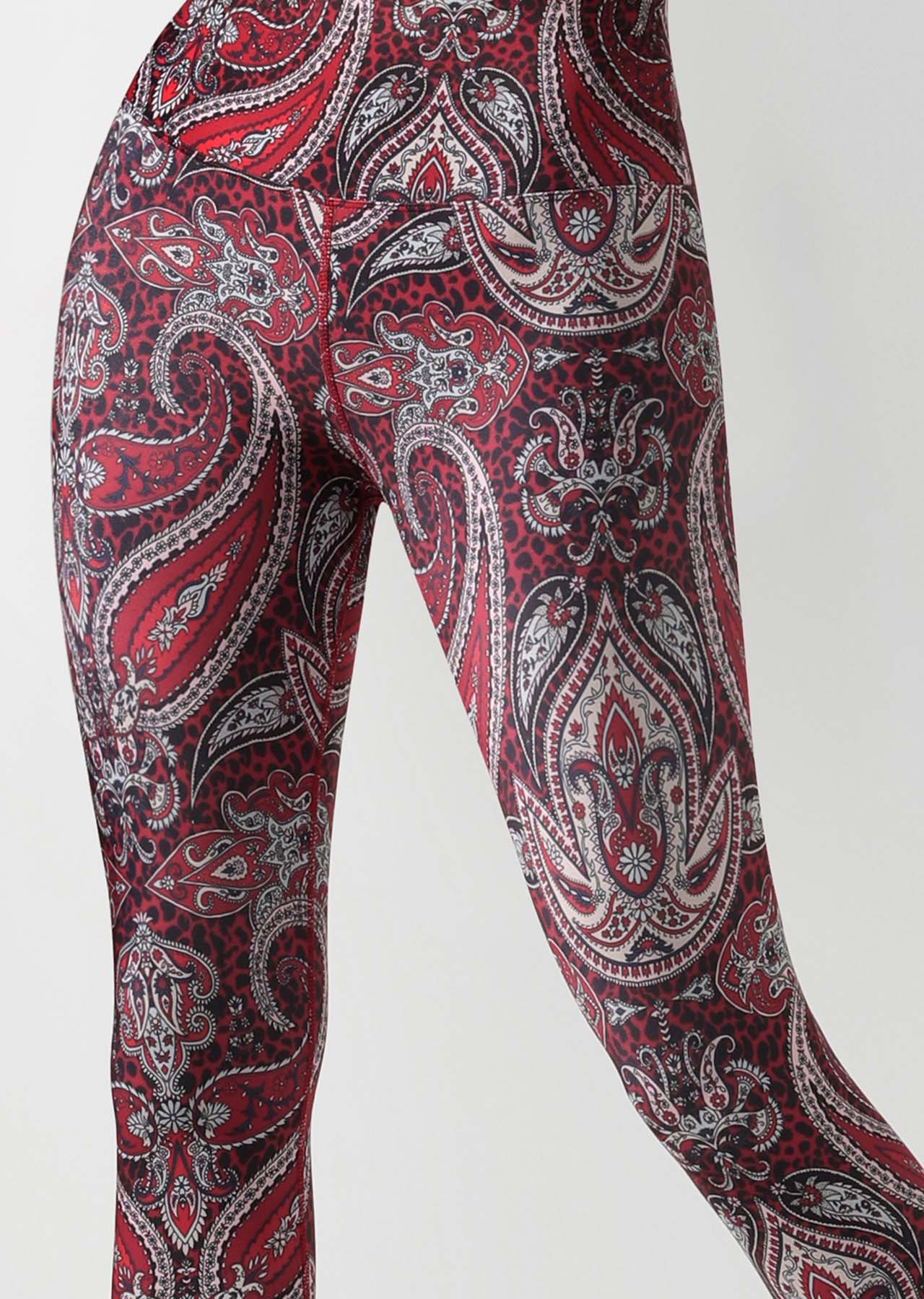 Lorna Jane Bohemian Core Ankle Biter Tight - Bohemian Print