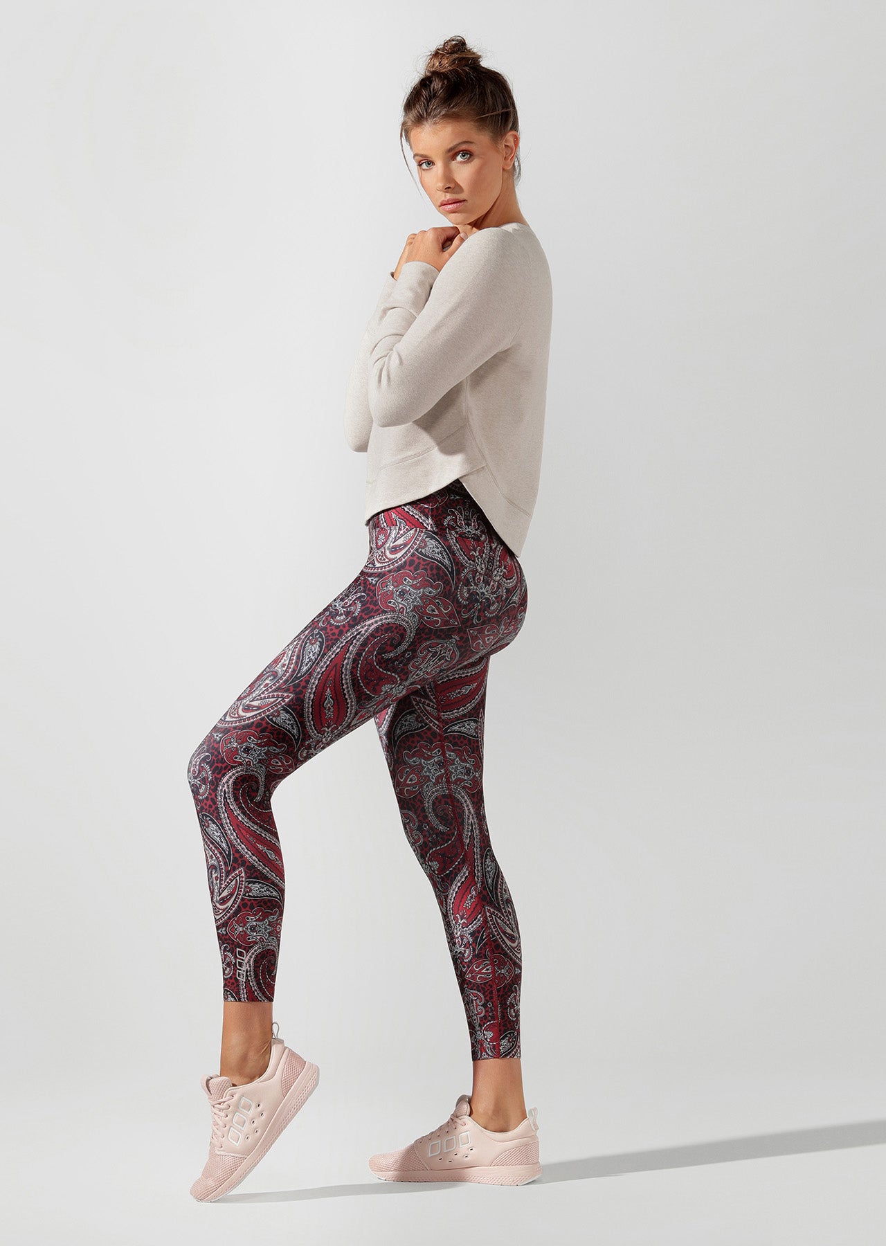 Lorna Jane Bohemian Core Ankle Biter Tight - Bohemian Print