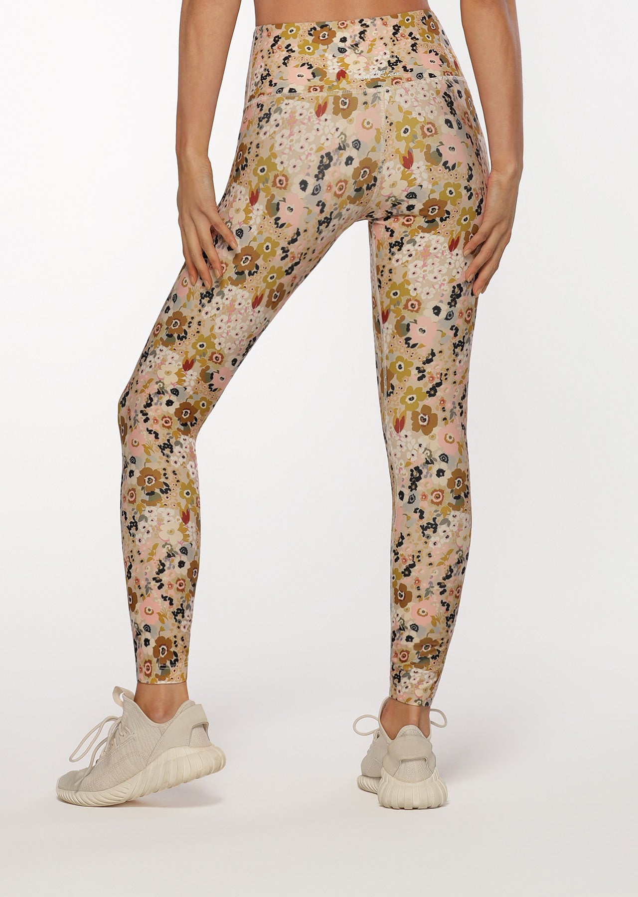 Lorna Jane Boho Floral Ankle Biter Leggings - Boho Floral Print