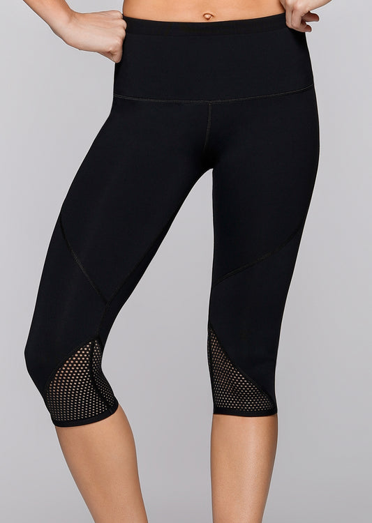 Lorna Jane Boost Core Stability 3/4 Tight - Black