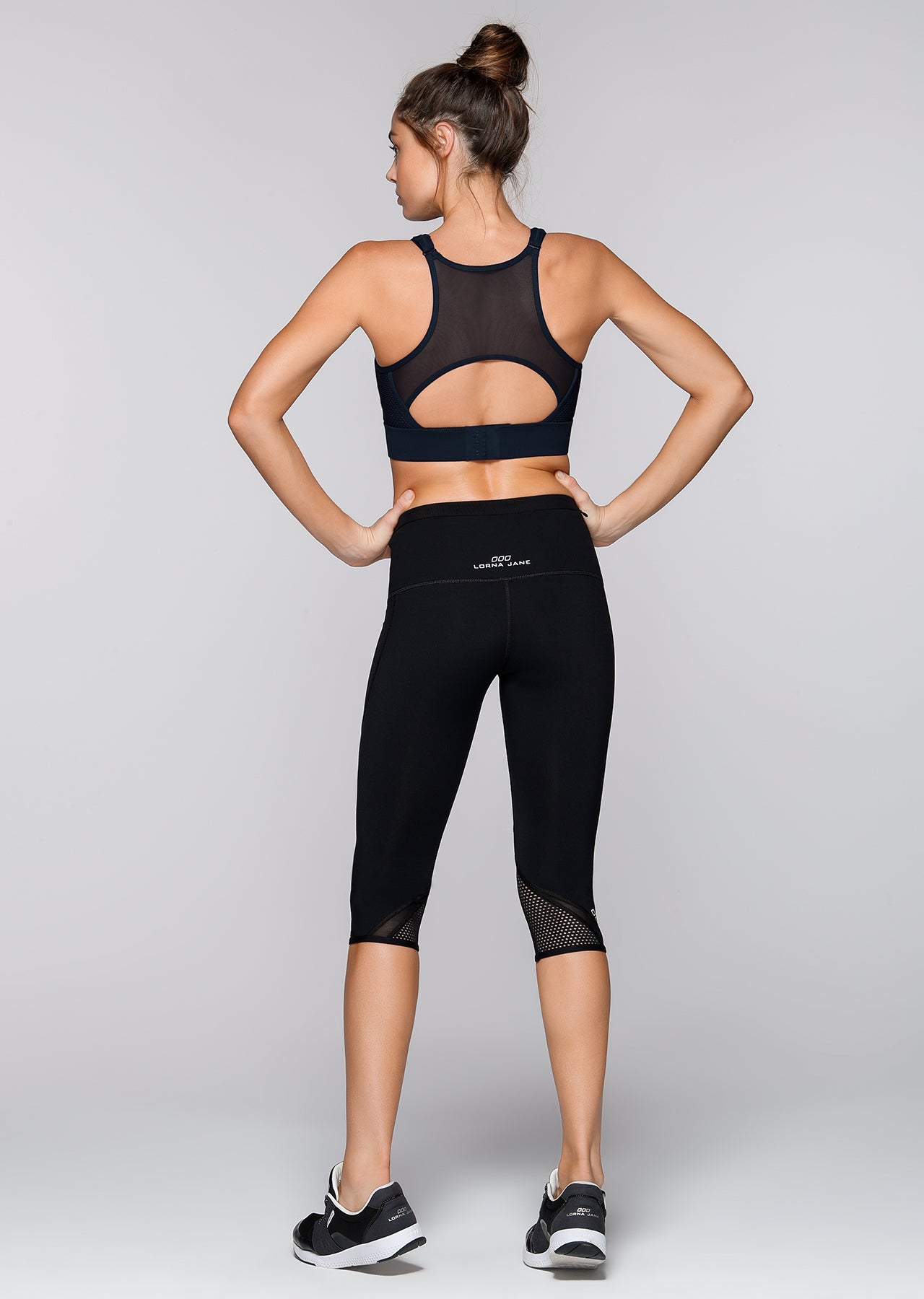 Lorna Jane Boost Core Stability 3/4 Tight - Black