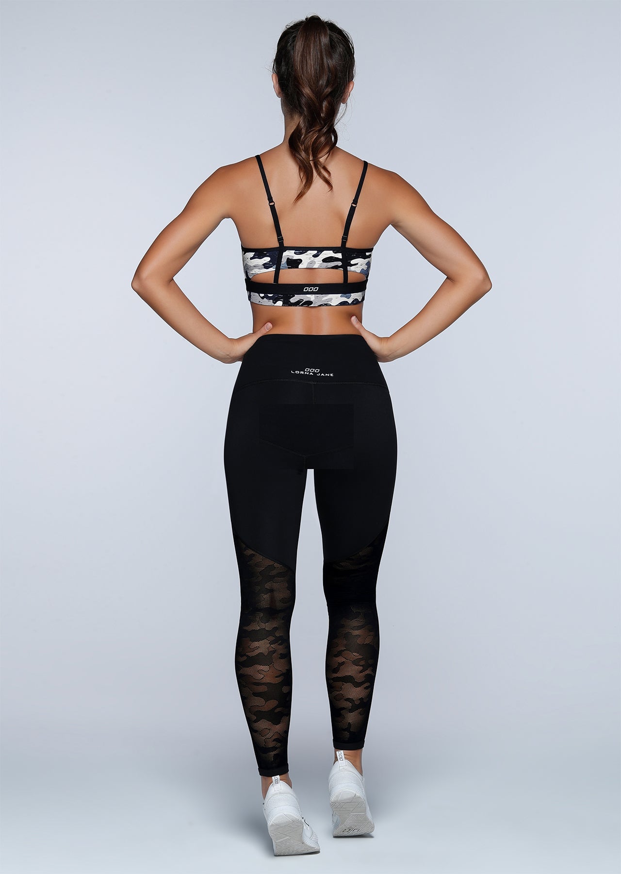 Lorna Jane Bootcamp Sports Bra - Bootcamp Print