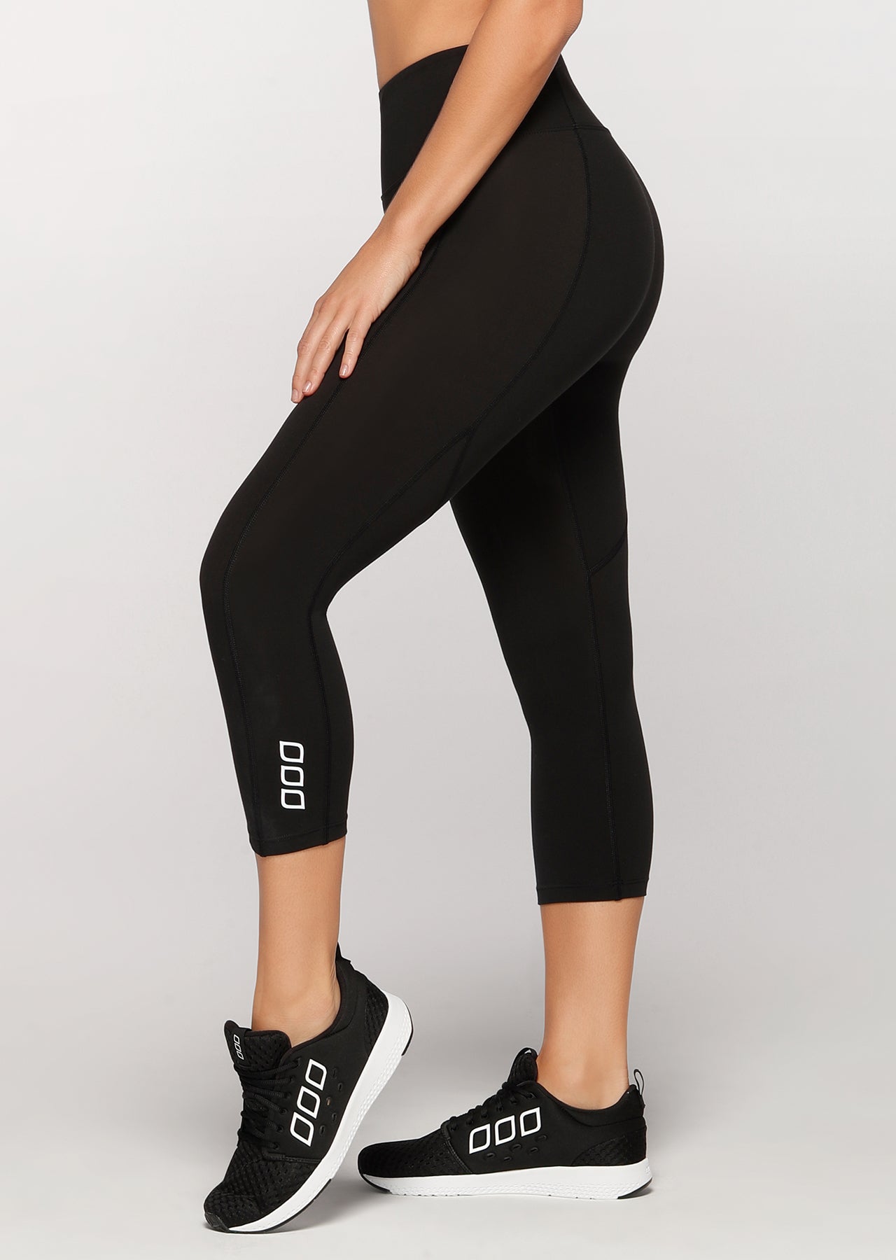 Lorna Jane Booty Support 7/8 Tight - Black