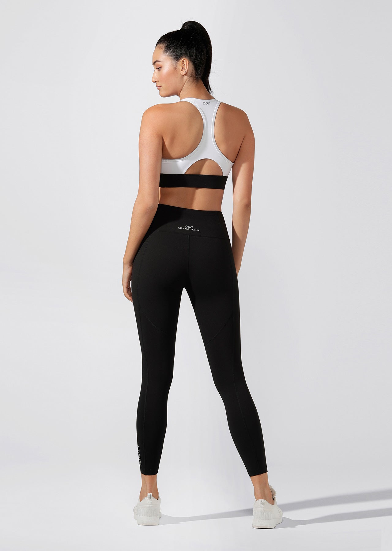 Lorna Jane Booty Support Ankle Biter Leggings - Black