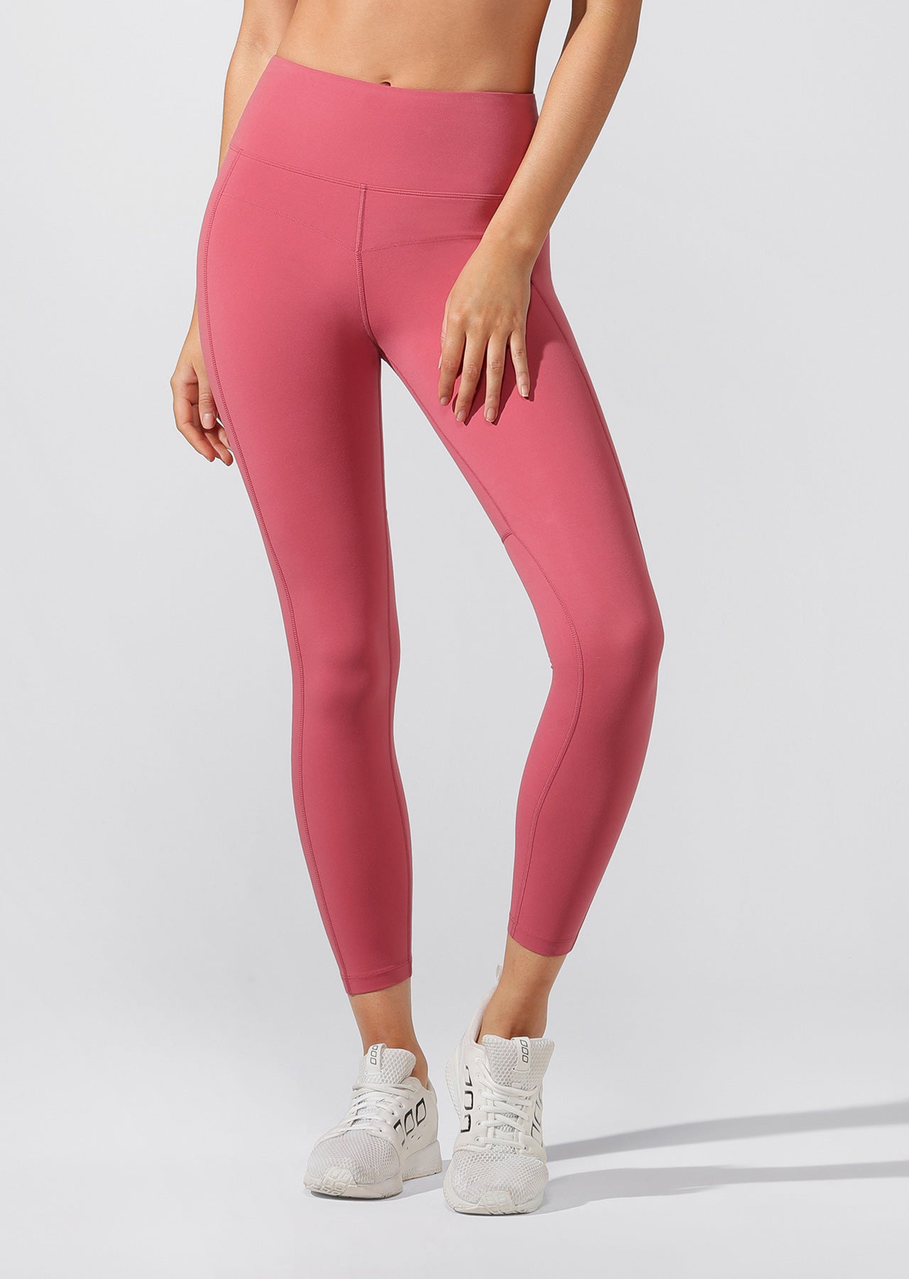 Lorna Jane Booty Support Ankle Biter Leggings - Raspberry Sorbet