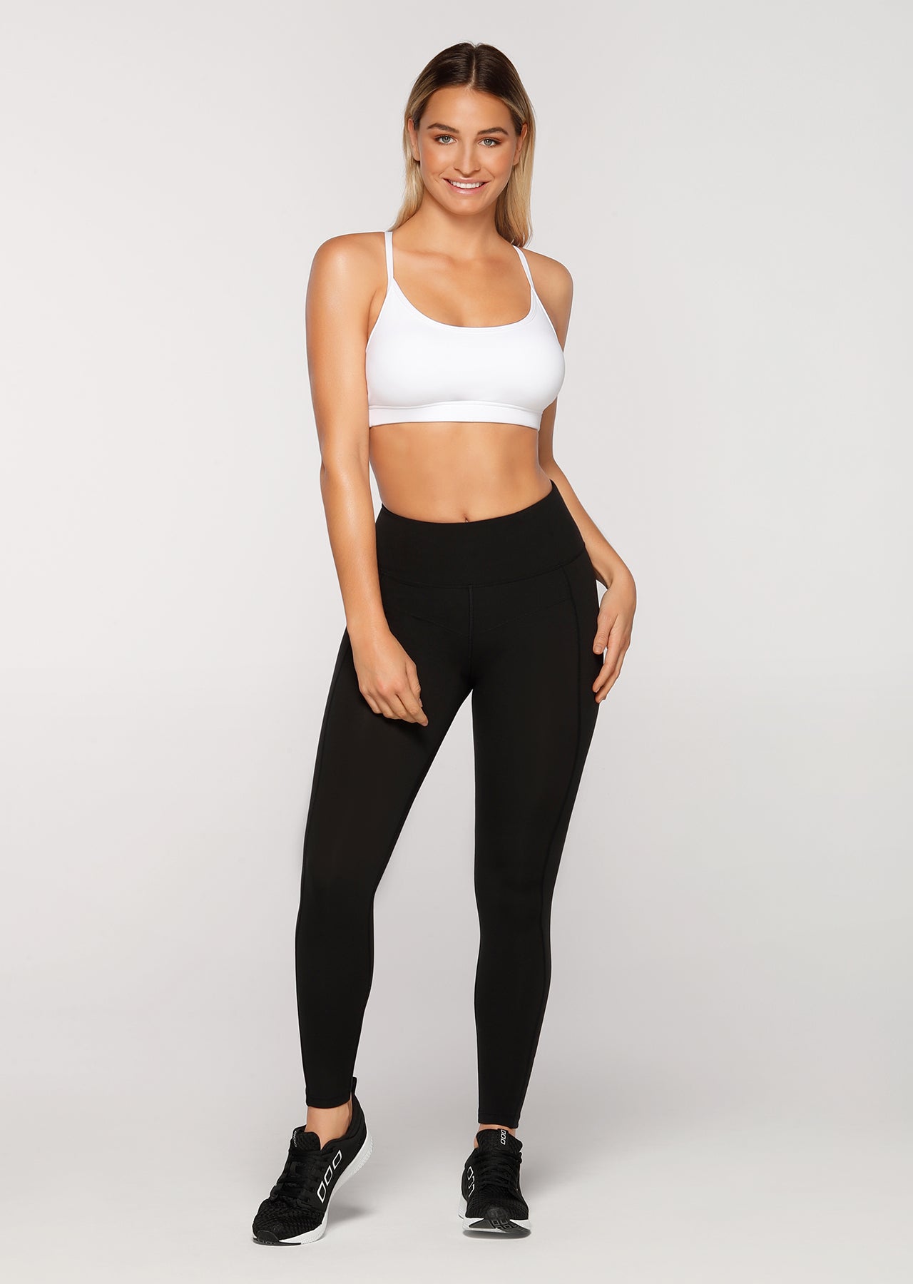 Lorna Jane Booty Support F/L Tight - Black