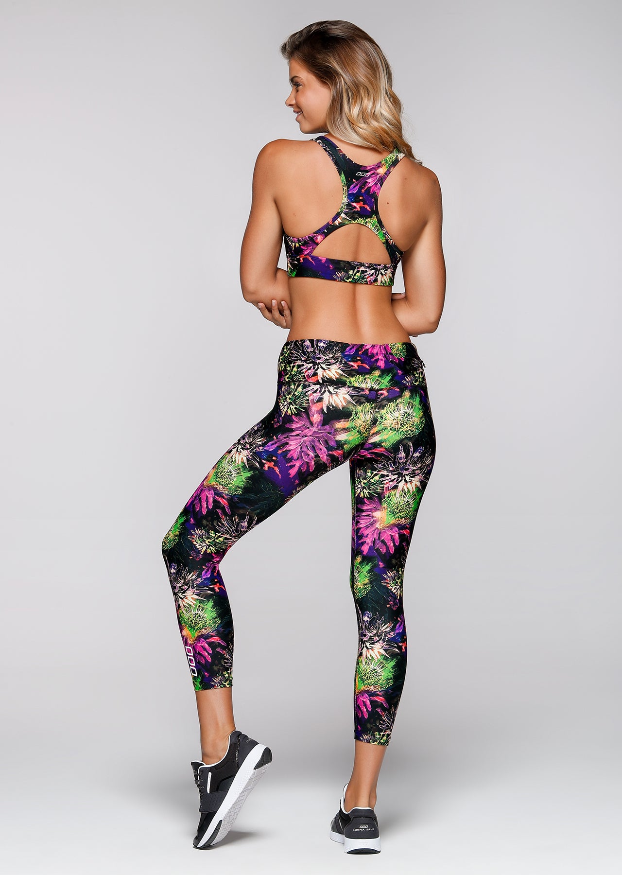 Lorna Jane Botanica Ankle Biter Tight - Botanica Print