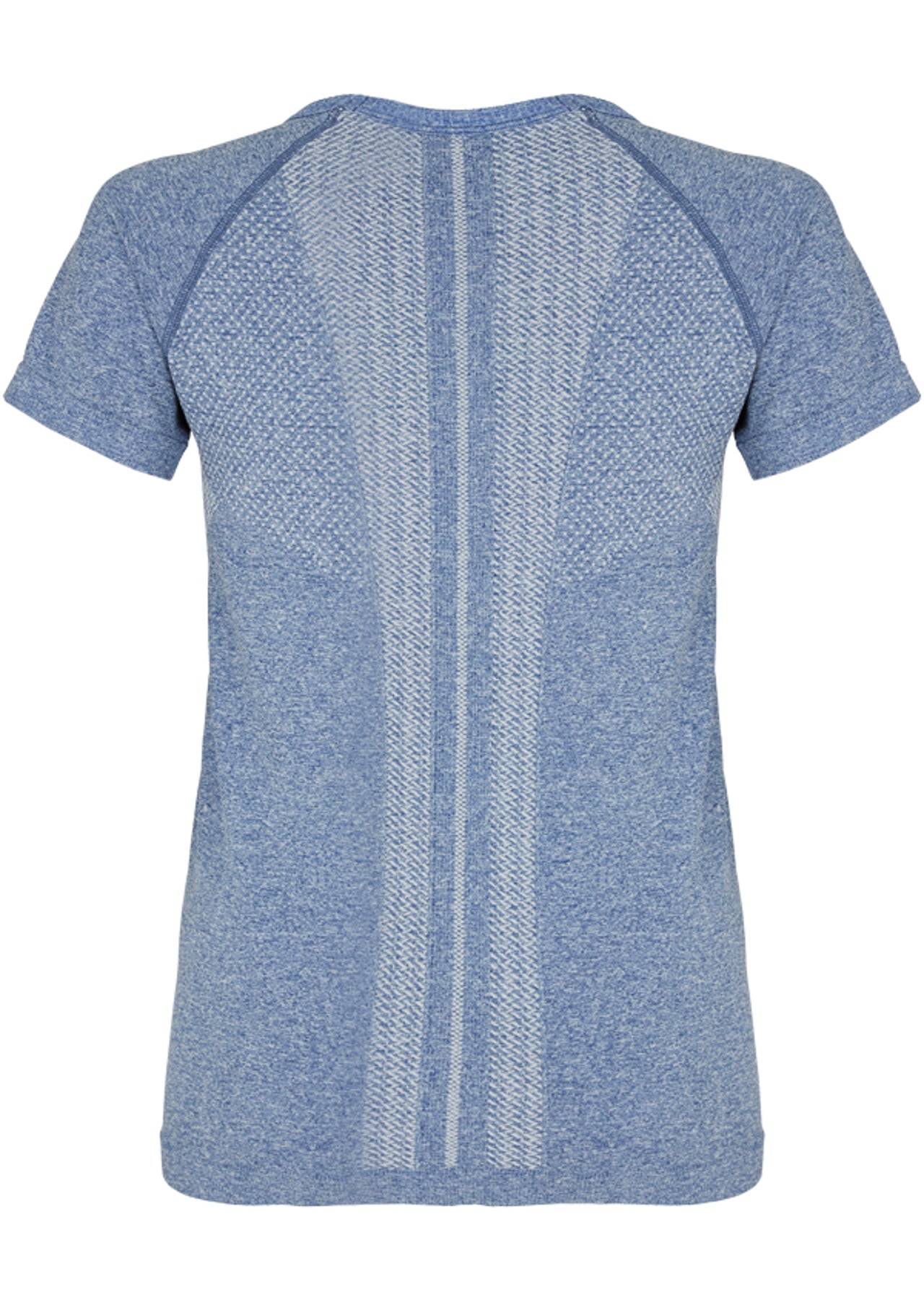 Lorna Jane Charlie S/Slv Seamless Top - Ocean Marl