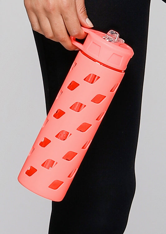 Lorna Jane Classic Glass Water Bottle - Siesta