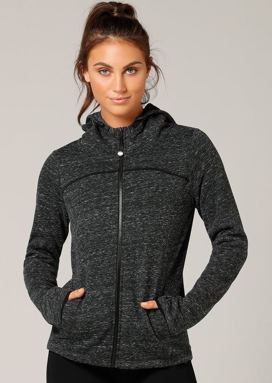 Lorna Jane Classic Luxe Active - Black Marl