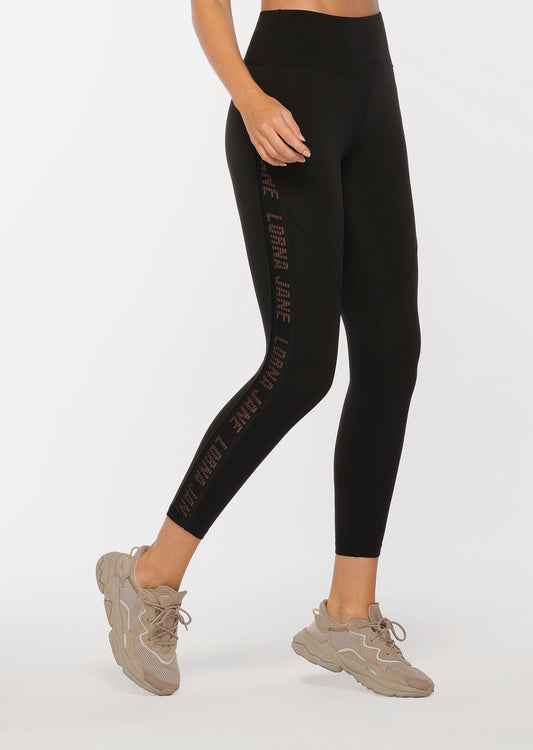 Lorna Jane Conqueror Ankle Biter Leggings - Black