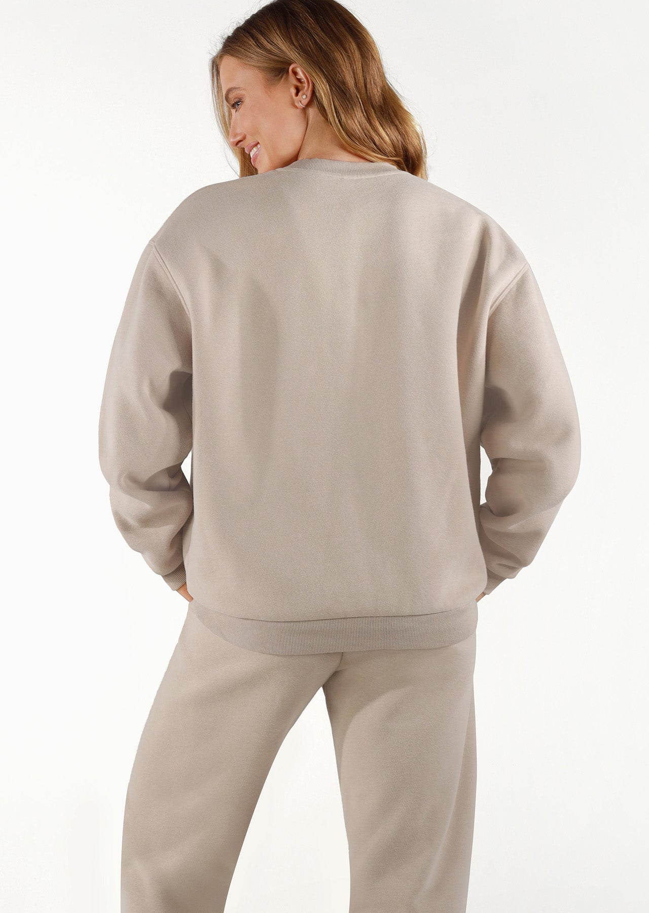 Lorna Jane Cosy Up Sweat - Off White