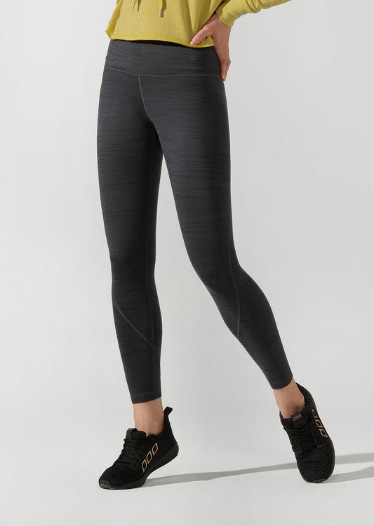 Lorna Jane Cozy Thermal Full Length Tight - Char Marl