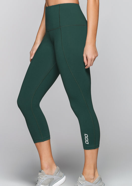 Lorna Jane Dash Core 7/8 Tight - Jungle Green