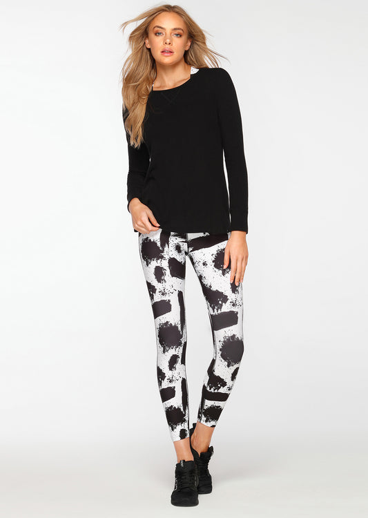 Lorna Jane Easy Wear Long Sleeve Top - Black