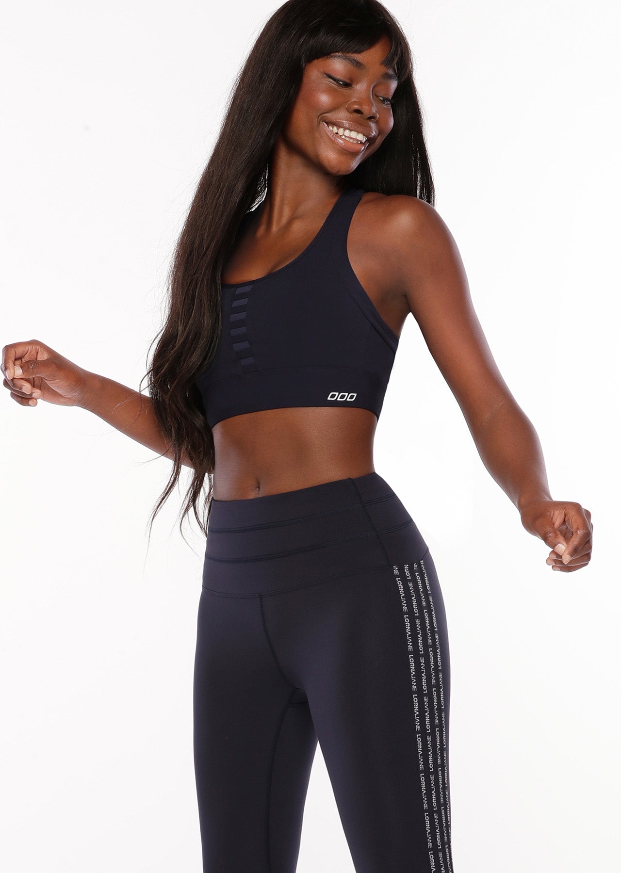 Lorna Jane Elevate Sports Bra - French Navy