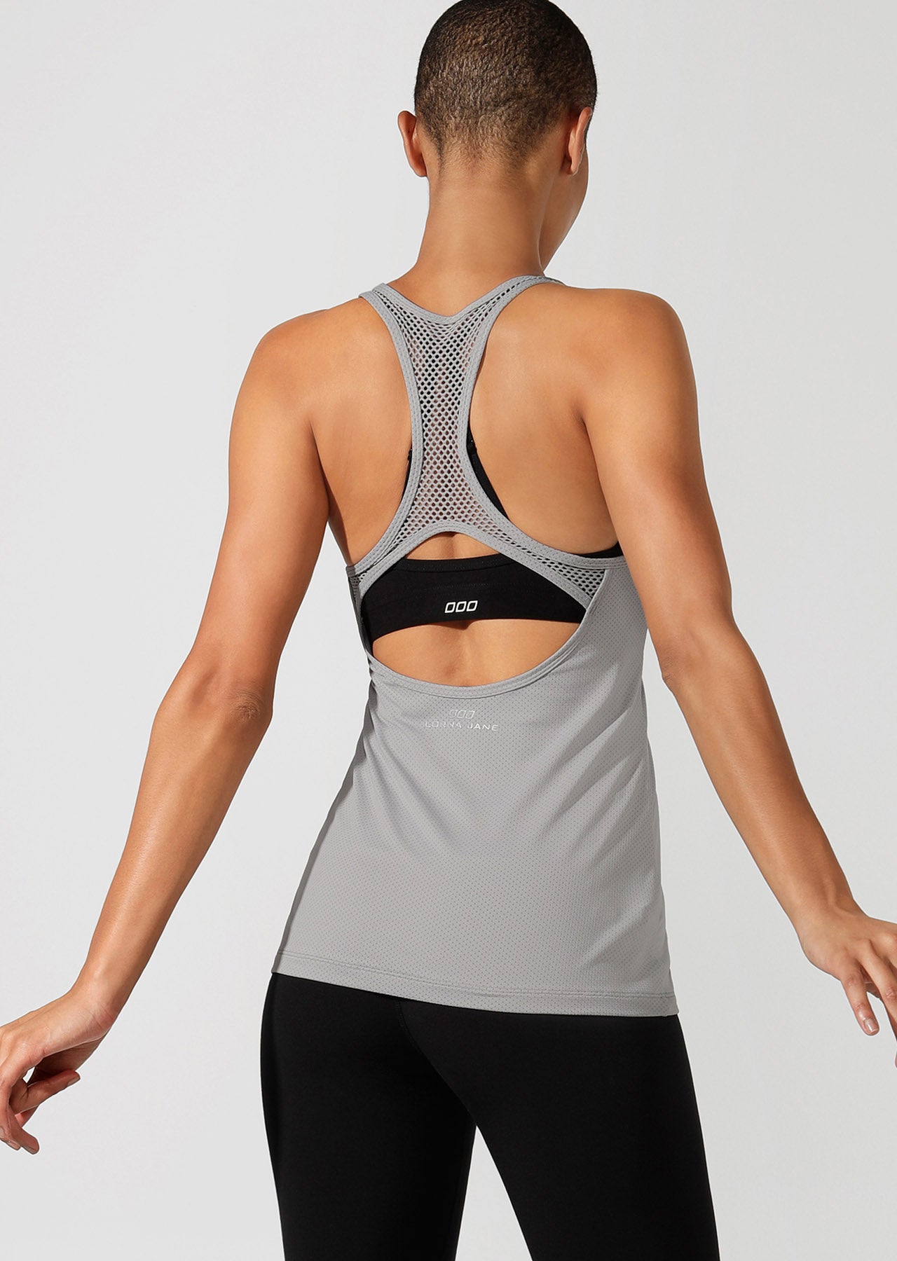 Lorna Jane Excel Performance Tank - Nu Grey