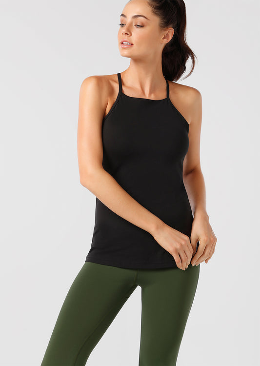 Lorna Jane Extraordinary Excel Shelf Tank - Black