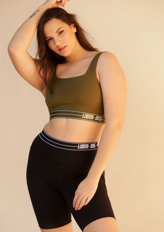 Lorna Jane Faster Bike Shorts - Black