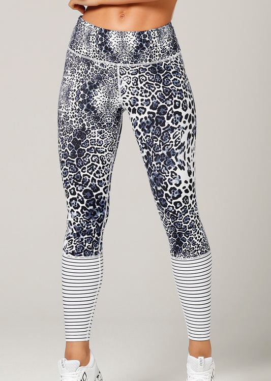 Lorna Jane Fierce Core F/L Tight - Ink Fierce Print