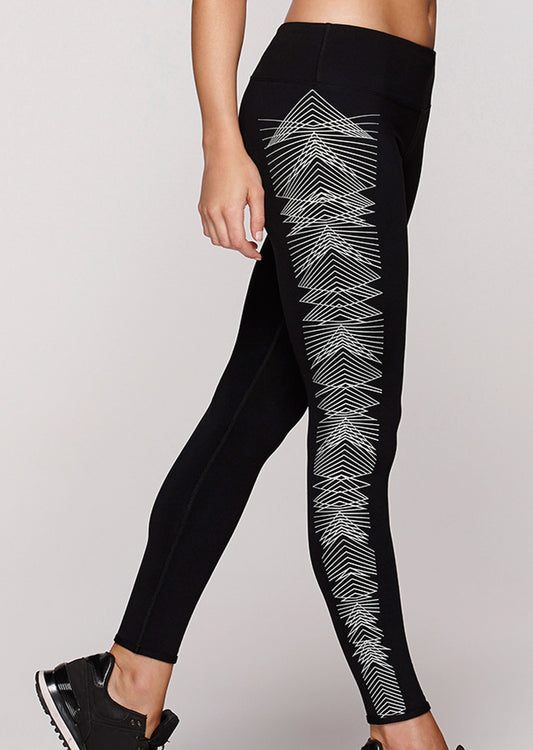 Lorna Jane Fit Club F/L Tight - Black