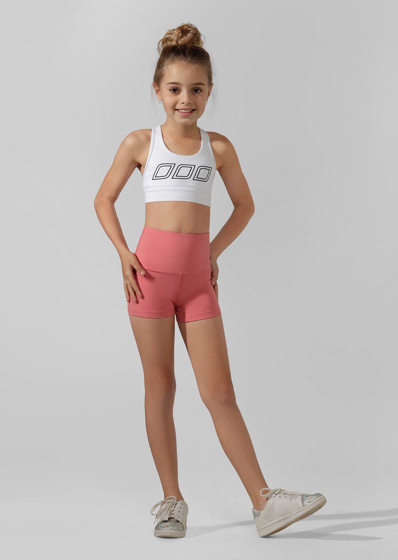 Lorna Jane Fit N Fierce Short Tight - Quartz Pink