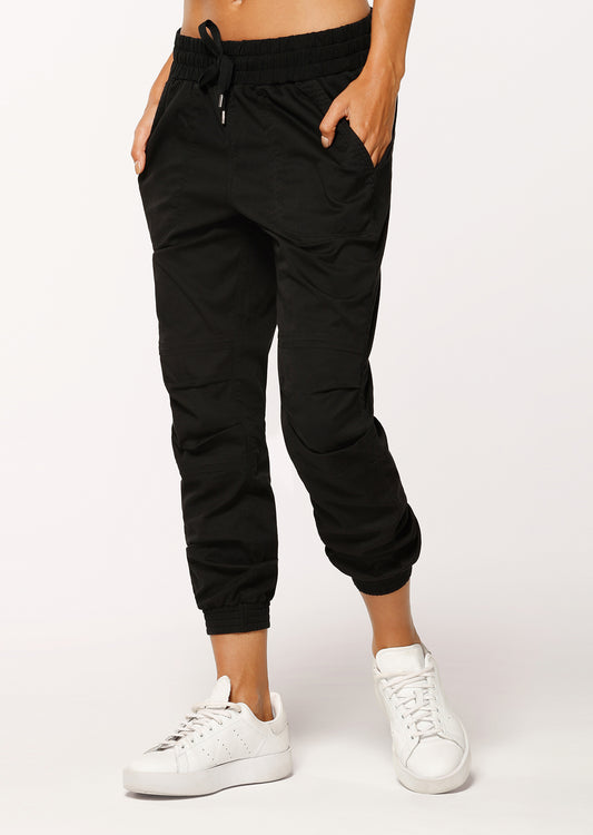 Lorna Jane Flashy F/L Pants - Black