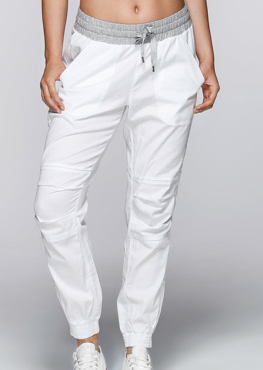 Lorna Jane Flashy F/L Pants - White