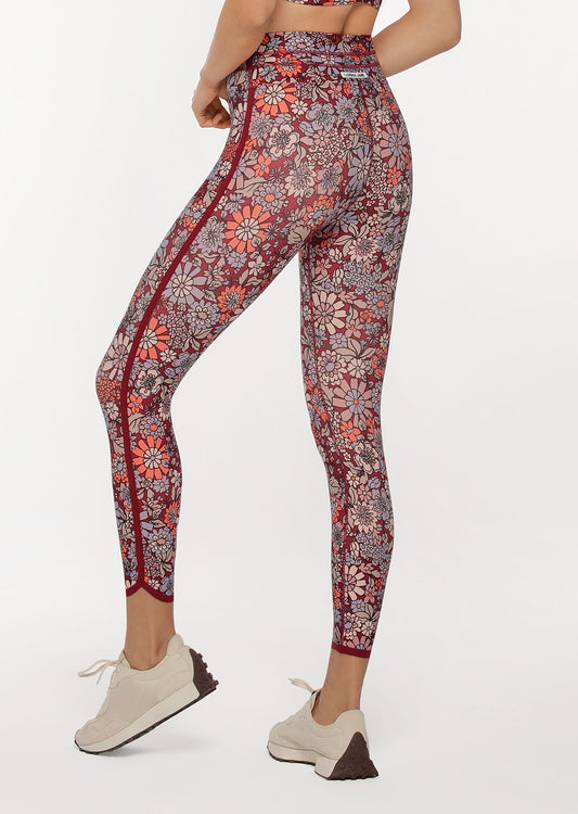 Lorna Jane Flower Child Ankle Biter Leggings - Flower Child Print