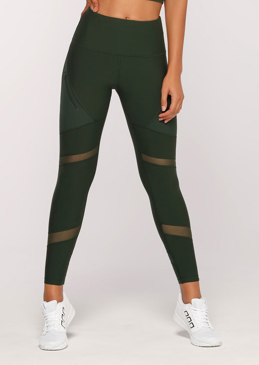 Lorna Jane Formation F/L Tight - Fig Green