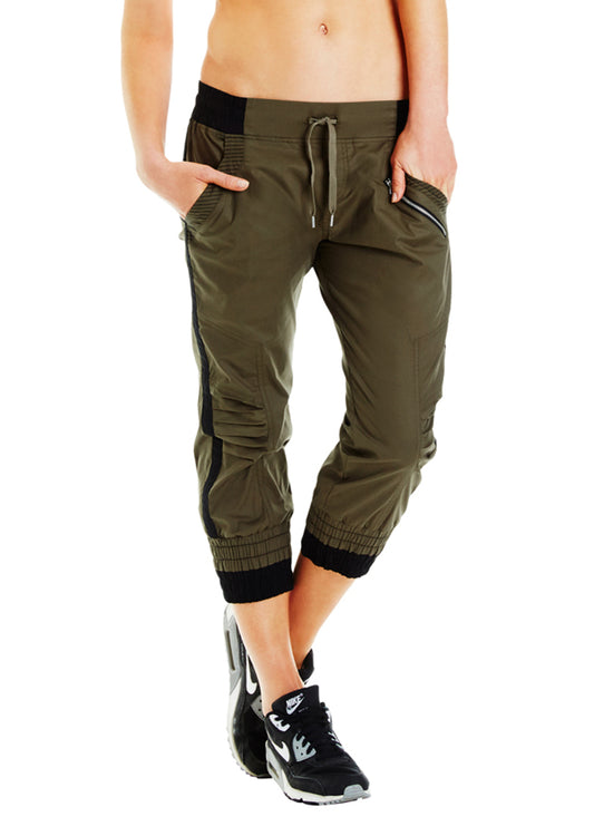 Lorna Jane Hot Damn 3/4 Pants - Khaki