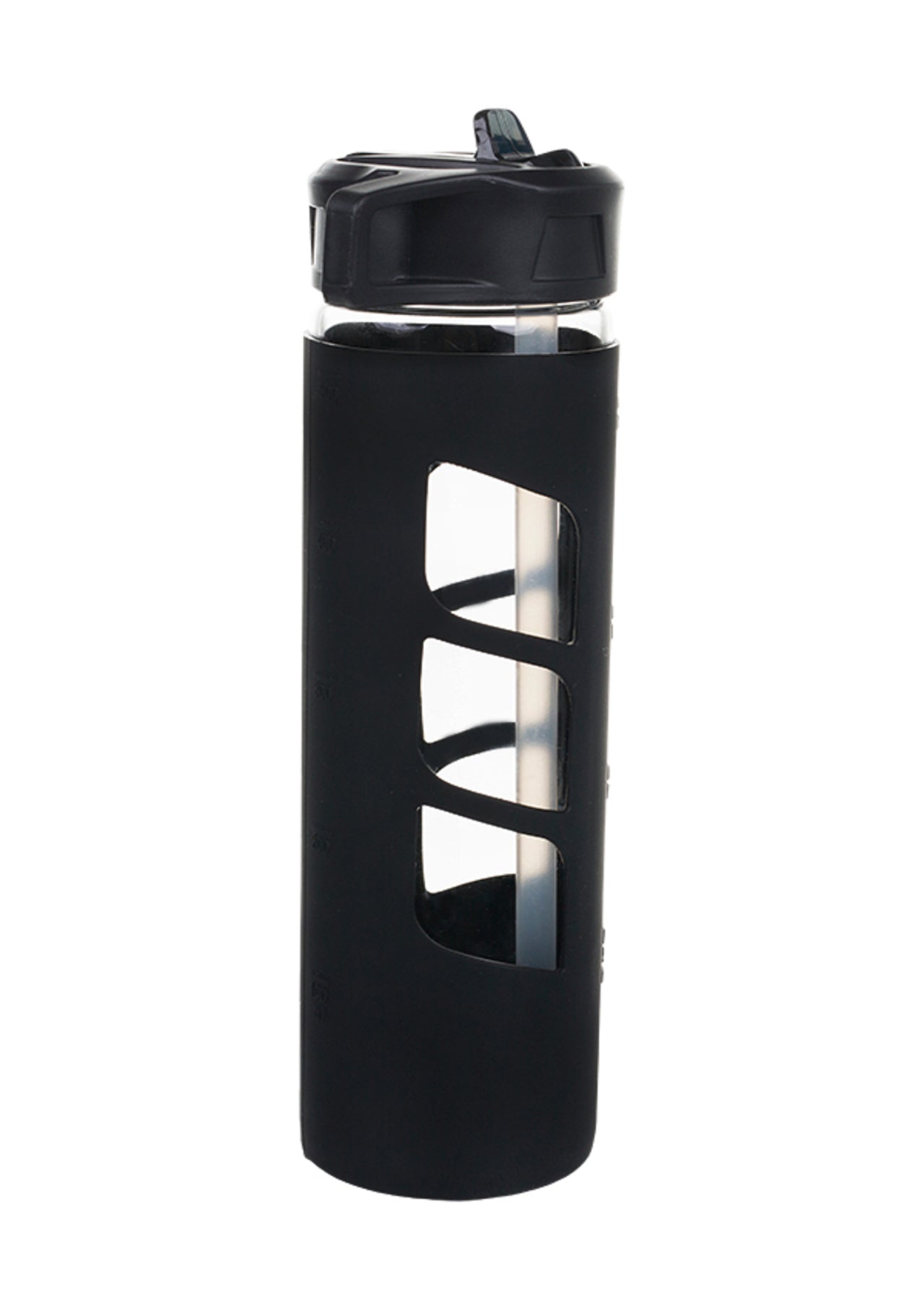 Lorna Jane Iconic Glass Water Bottle - Black