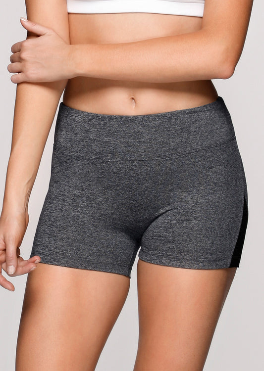 Lorna Jane Ideal Core Short Tight - Black Marl