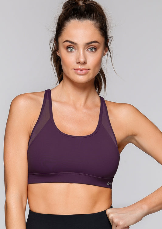 Lorna Jane Ilya Sports Bra - Antique Purple