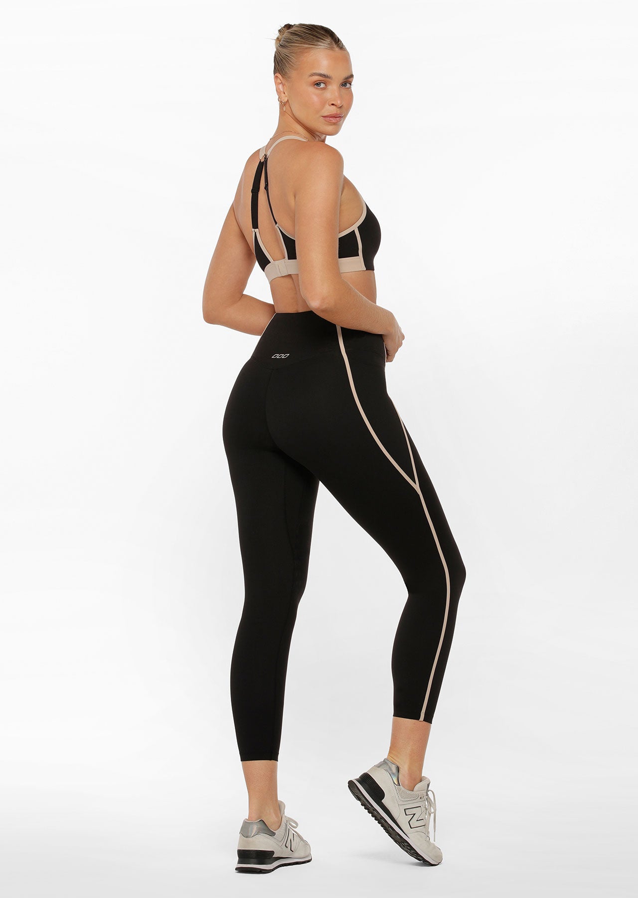 Lorna Jane Adapt No Ride Ankle Biter Leggings - Black