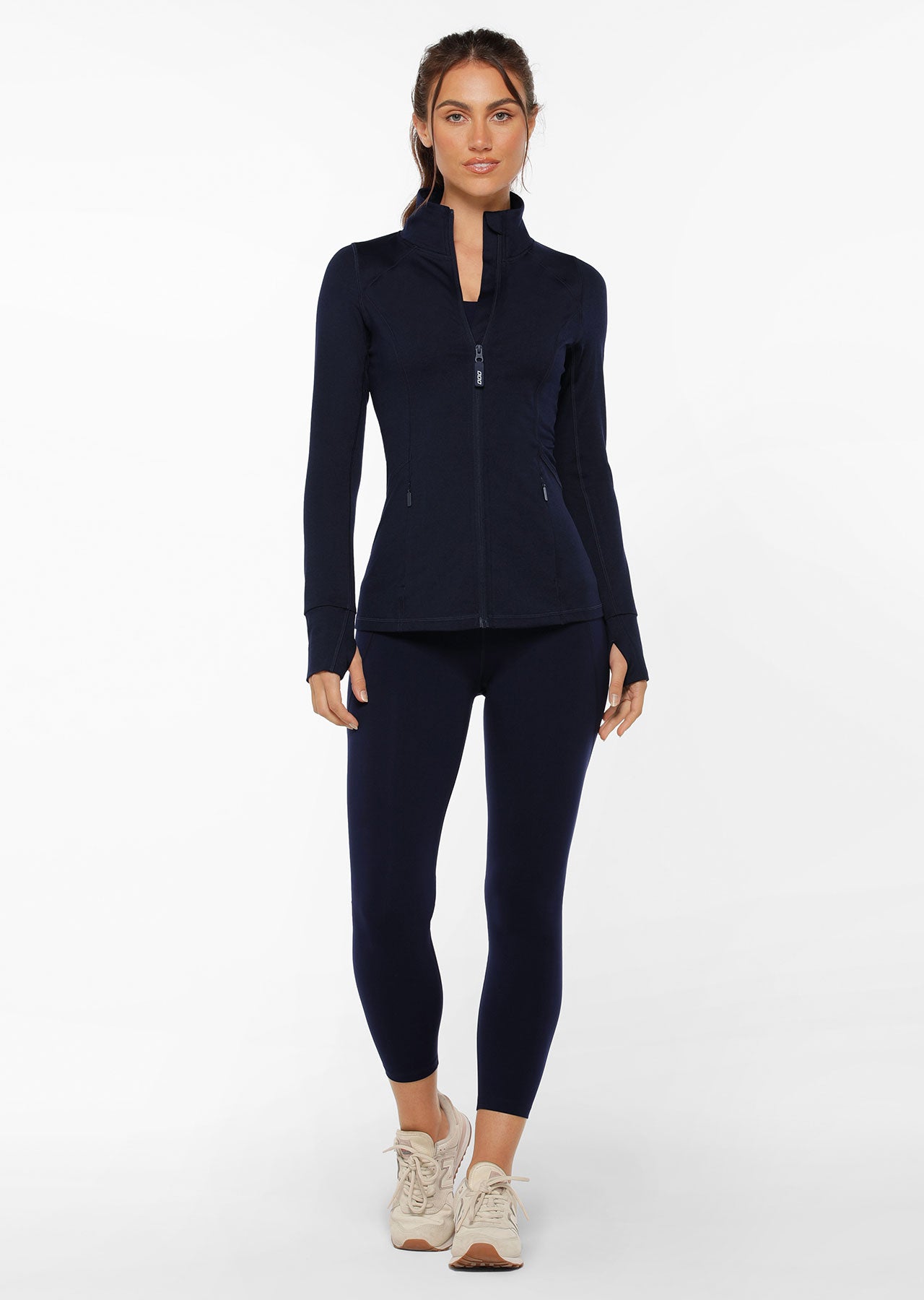 Lorna Jane Active Zip Thru Jacket - French Navy