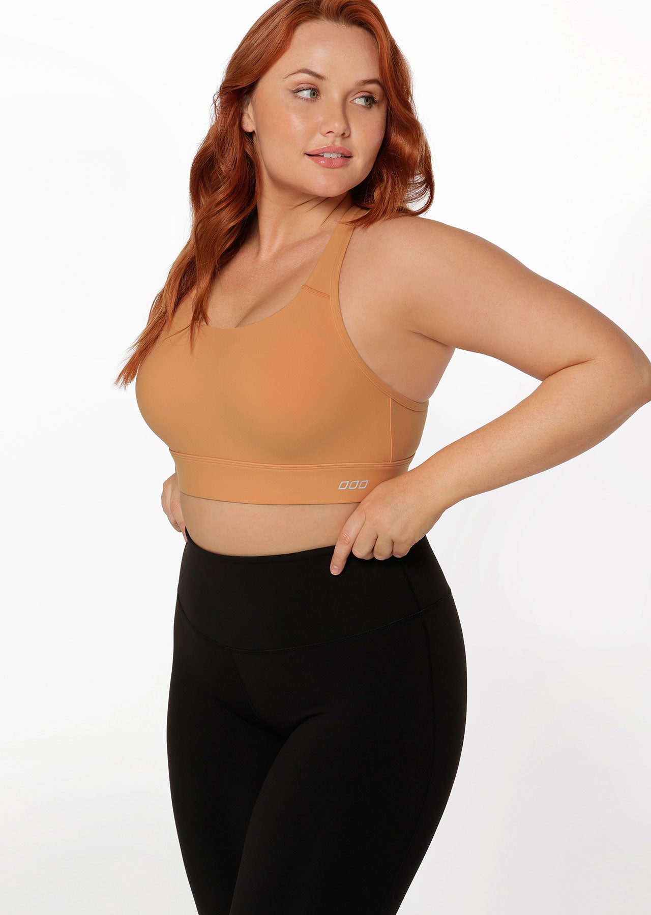 Lorna Jane Amy Maximum Support Sports Bra - Toffee