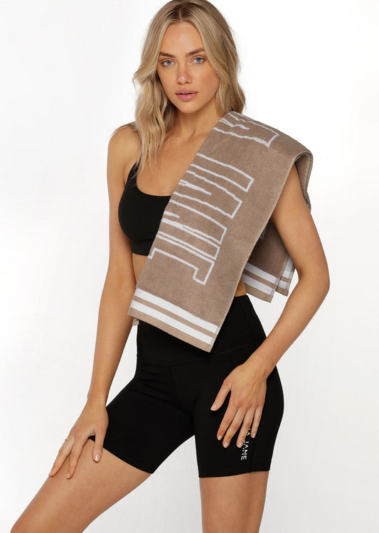 Lorna Jane LJ Sweat Towel - Off White