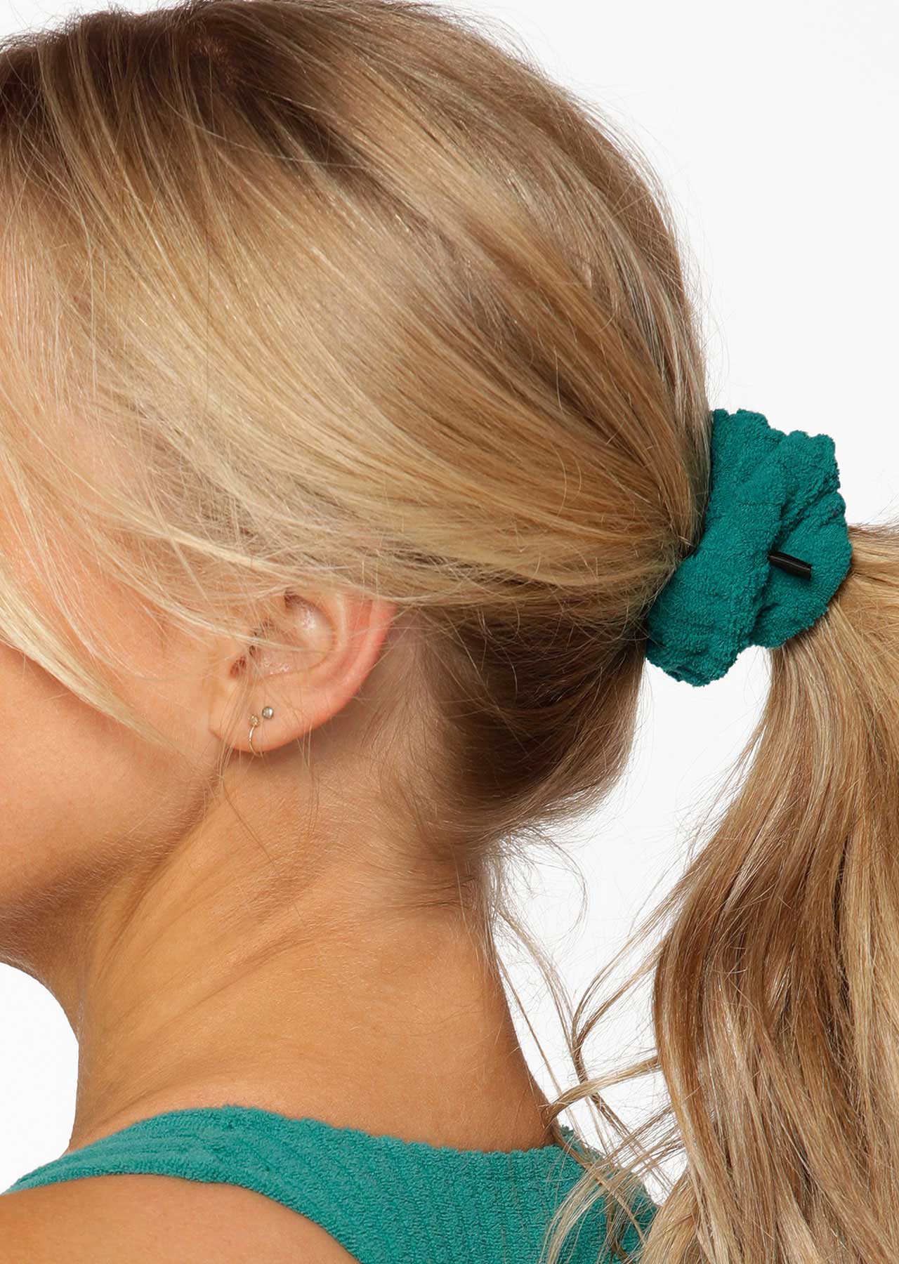 Lorna Jane Active Scrunchie - Dark Teal