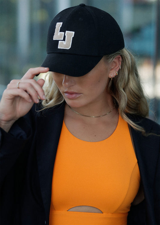 Lorna Jane Lorna Jane Preppy Cap - Black