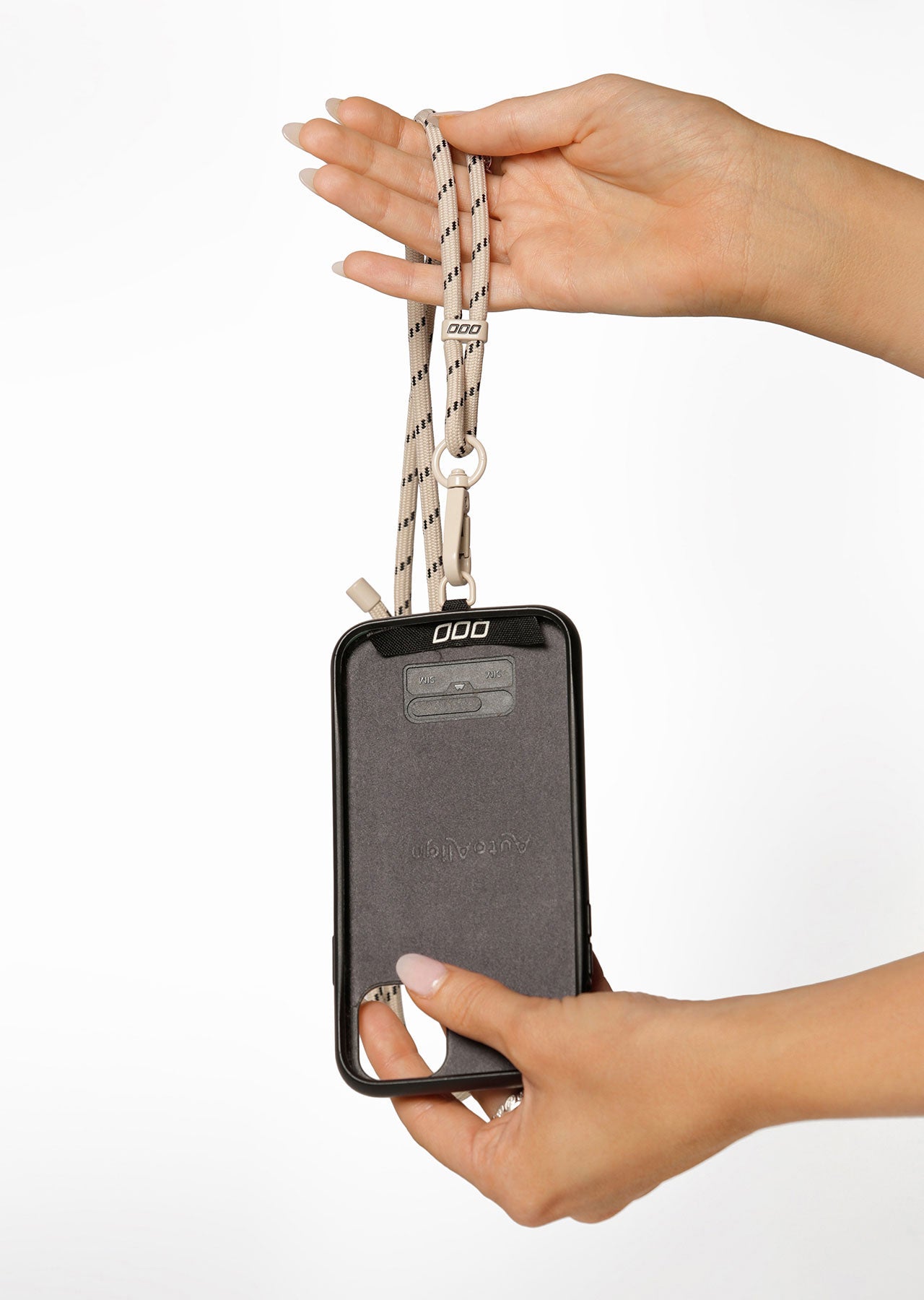 Lorna Jane Active Crossbody Phone Strap - Off White